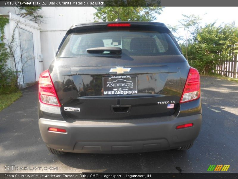 Black Granite Metallic / Jet Black 2015 Chevrolet Trax LS