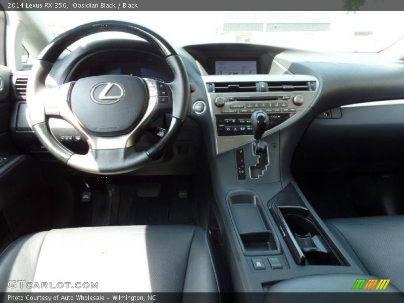 Obsidian Black / Black 2014 Lexus RX 350
