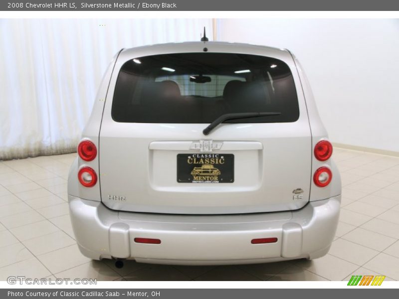 Silverstone Metallic / Ebony Black 2008 Chevrolet HHR LS