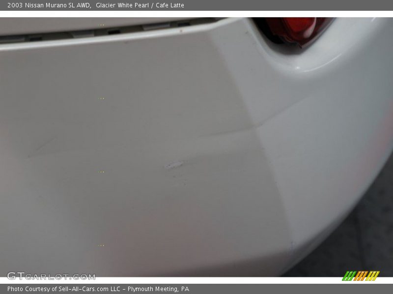 Glacier White Pearl / Cafe Latte 2003 Nissan Murano SL AWD
