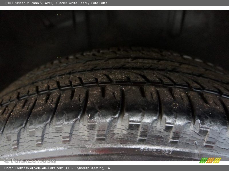 Glacier White Pearl / Cafe Latte 2003 Nissan Murano SL AWD