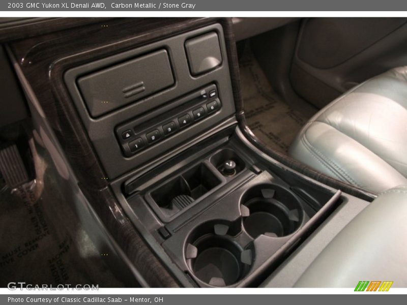 Carbon Metallic / Stone Gray 2003 GMC Yukon XL Denali AWD