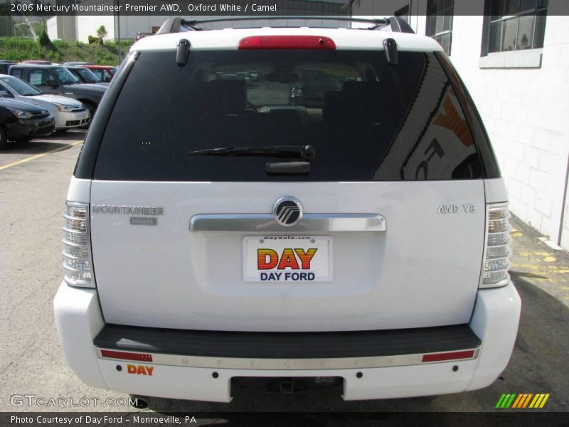 Oxford White / Camel 2006 Mercury Mountaineer Premier AWD