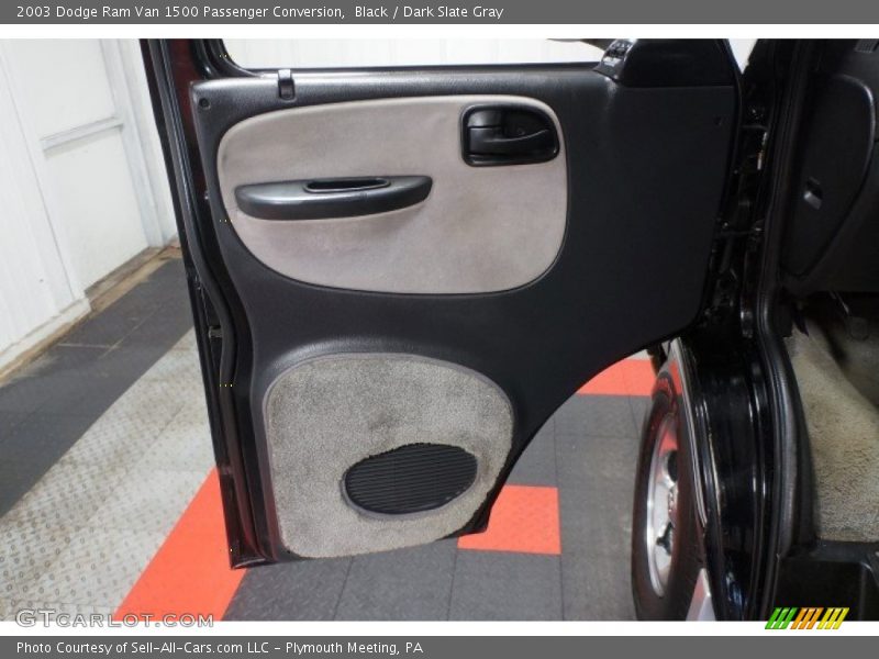 Black / Dark Slate Gray 2003 Dodge Ram Van 1500 Passenger Conversion