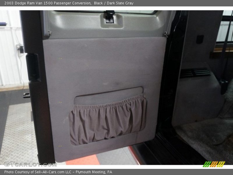 Black / Dark Slate Gray 2003 Dodge Ram Van 1500 Passenger Conversion