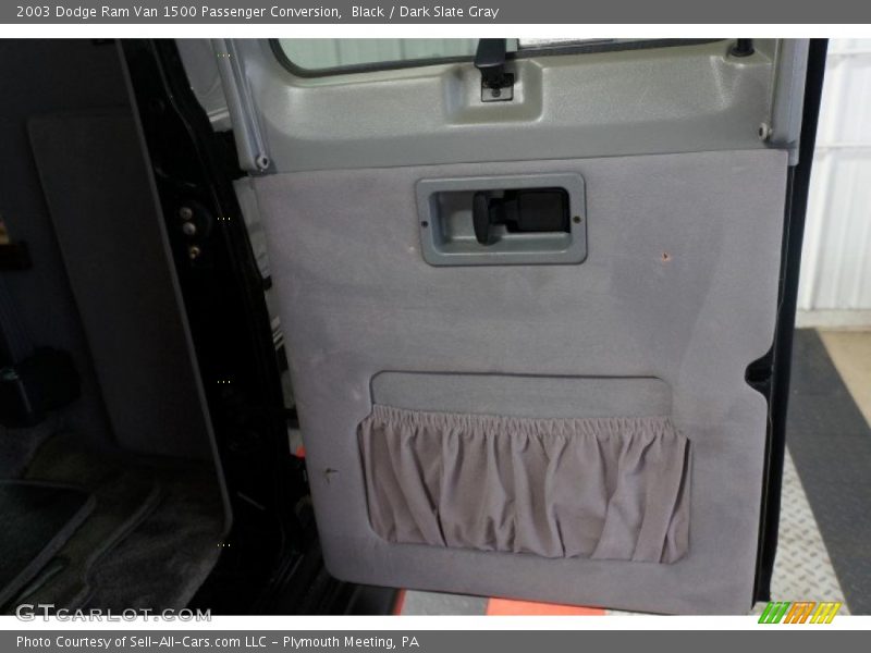 Black / Dark Slate Gray 2003 Dodge Ram Van 1500 Passenger Conversion