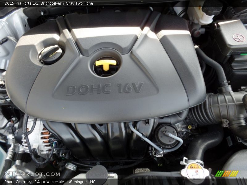 Bright Silver / Gray Two Tone 2015 Kia Forte LX