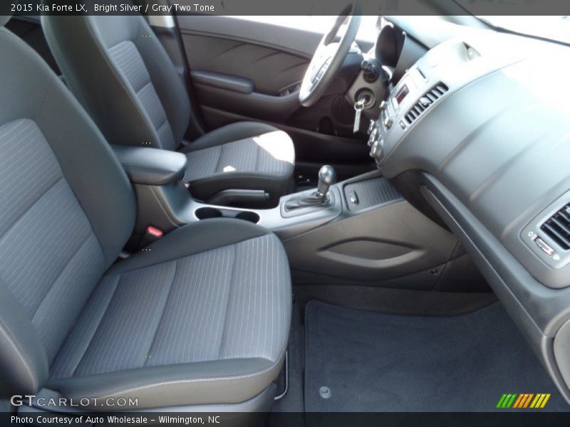 Bright Silver / Gray Two Tone 2015 Kia Forte LX