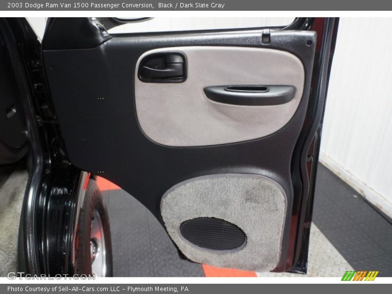 Black / Dark Slate Gray 2003 Dodge Ram Van 1500 Passenger Conversion