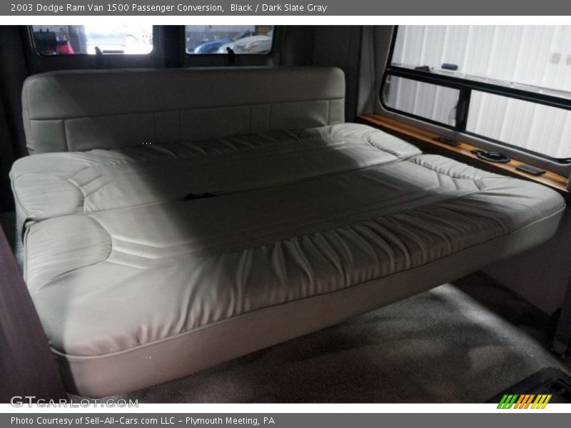 Black / Dark Slate Gray 2003 Dodge Ram Van 1500 Passenger Conversion