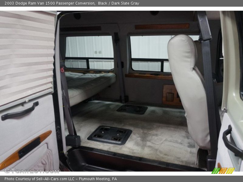 Black / Dark Slate Gray 2003 Dodge Ram Van 1500 Passenger Conversion