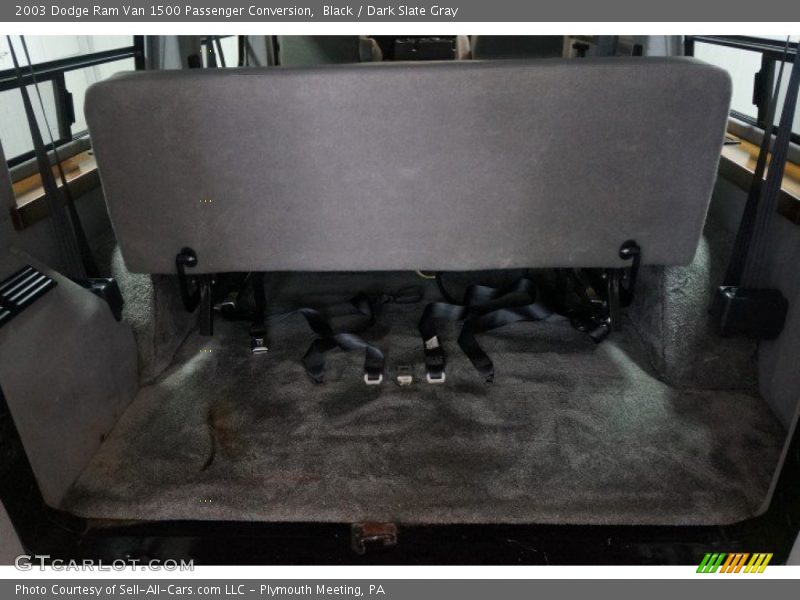 Black / Dark Slate Gray 2003 Dodge Ram Van 1500 Passenger Conversion