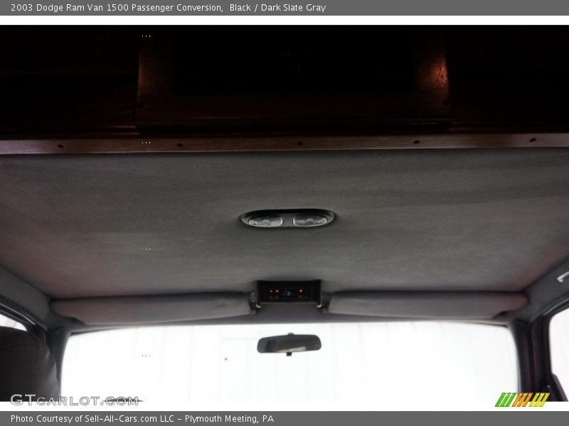 Black / Dark Slate Gray 2003 Dodge Ram Van 1500 Passenger Conversion