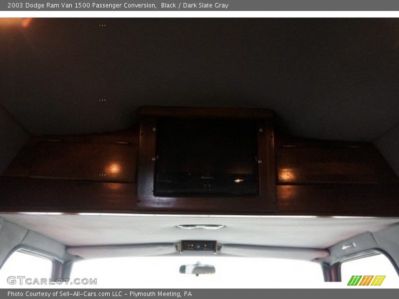 Black / Dark Slate Gray 2003 Dodge Ram Van 1500 Passenger Conversion