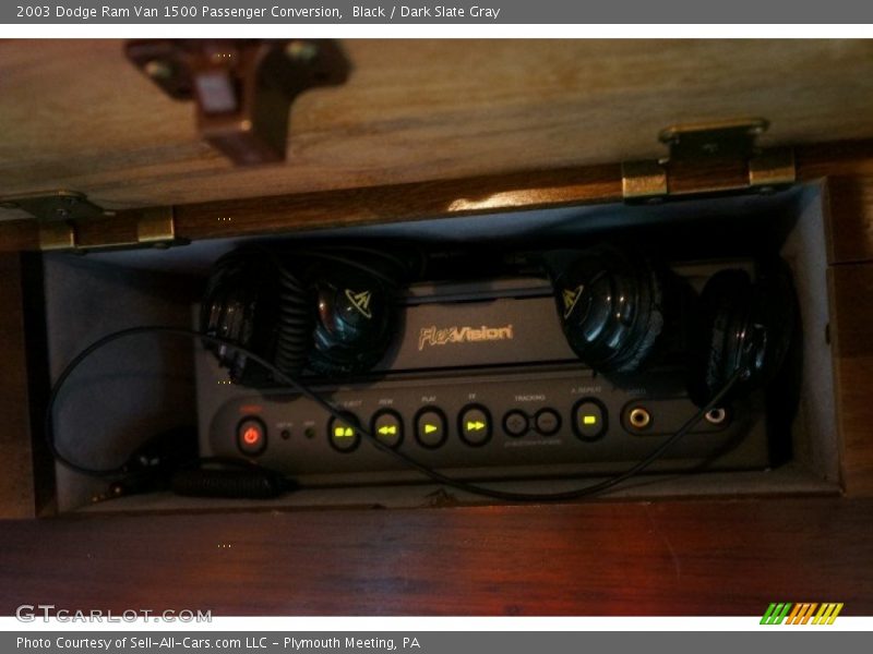 Black / Dark Slate Gray 2003 Dodge Ram Van 1500 Passenger Conversion