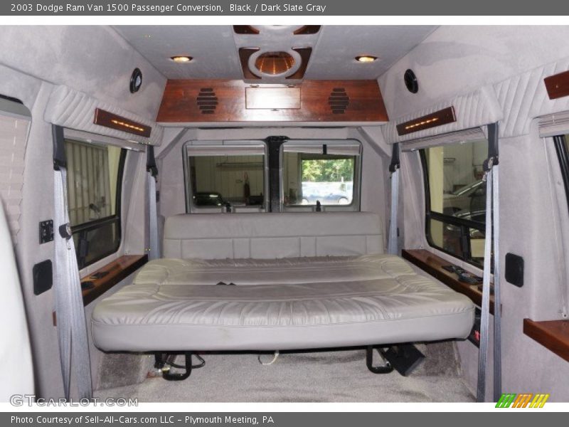 Black / Dark Slate Gray 2003 Dodge Ram Van 1500 Passenger Conversion
