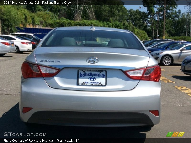Radiant Silver / Gray 2014 Hyundai Sonata GLS