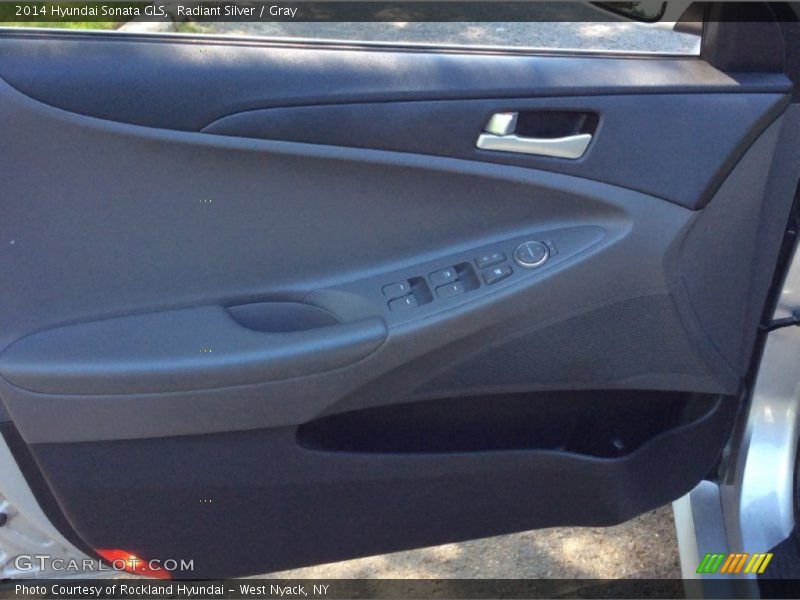 Radiant Silver / Gray 2014 Hyundai Sonata GLS
