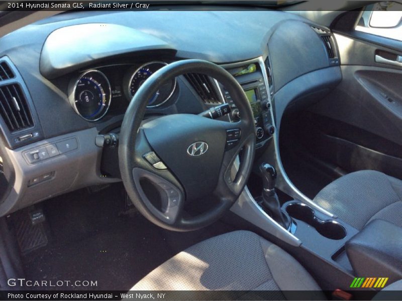Radiant Silver / Gray 2014 Hyundai Sonata GLS