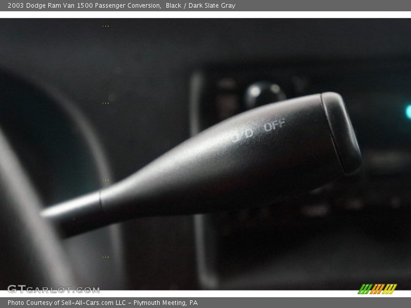 Black / Dark Slate Gray 2003 Dodge Ram Van 1500 Passenger Conversion