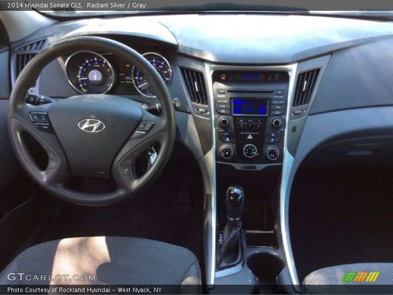 Radiant Silver / Gray 2014 Hyundai Sonata GLS