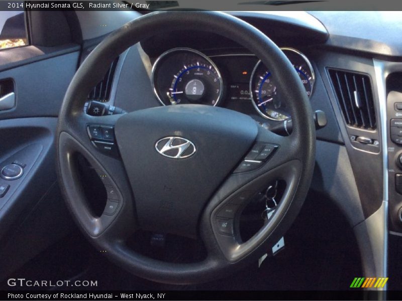 Radiant Silver / Gray 2014 Hyundai Sonata GLS