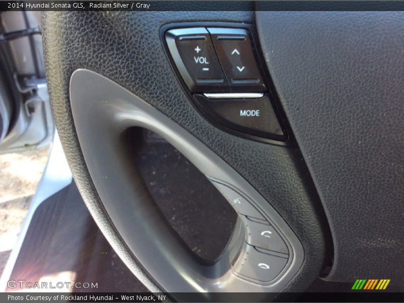 Radiant Silver / Gray 2014 Hyundai Sonata GLS