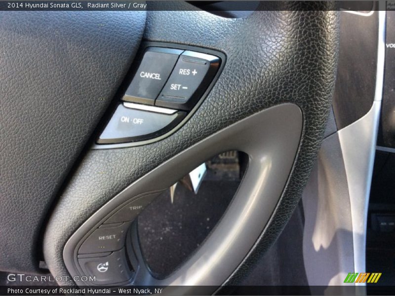 Radiant Silver / Gray 2014 Hyundai Sonata GLS