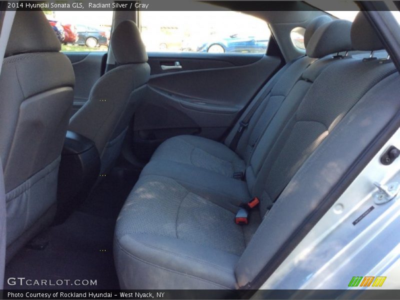 Radiant Silver / Gray 2014 Hyundai Sonata GLS