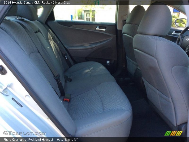 Radiant Silver / Gray 2014 Hyundai Sonata GLS