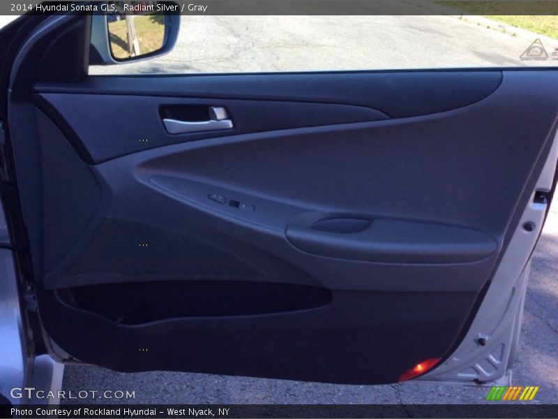 Radiant Silver / Gray 2014 Hyundai Sonata GLS