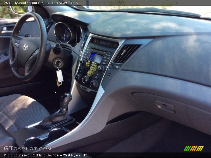 Radiant Silver / Gray 2014 Hyundai Sonata GLS