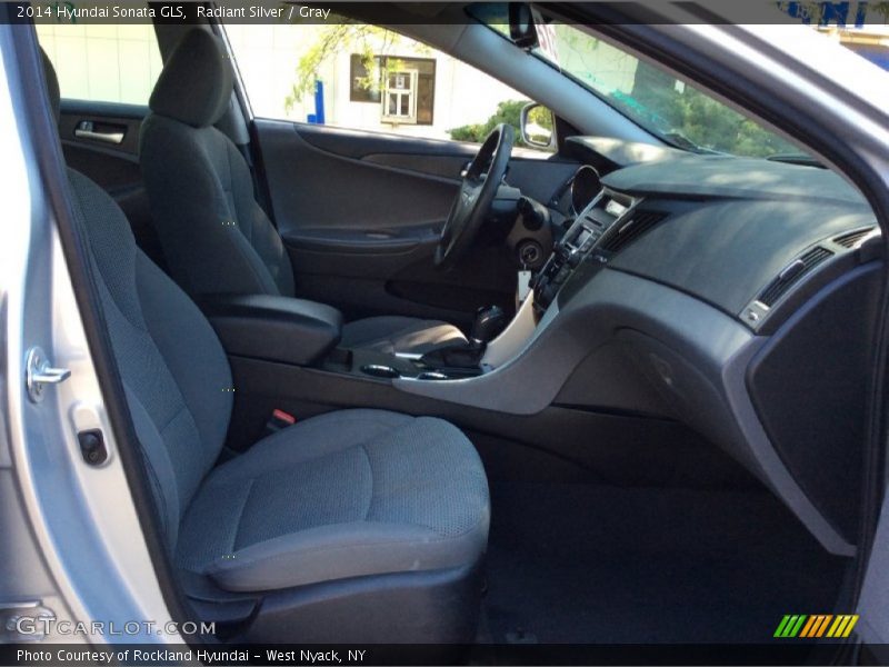 Radiant Silver / Gray 2014 Hyundai Sonata GLS