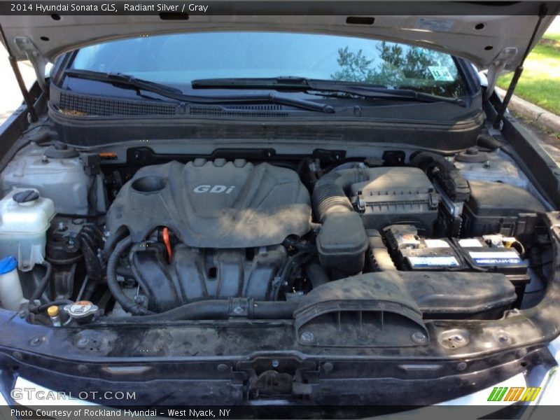 Radiant Silver / Gray 2014 Hyundai Sonata GLS