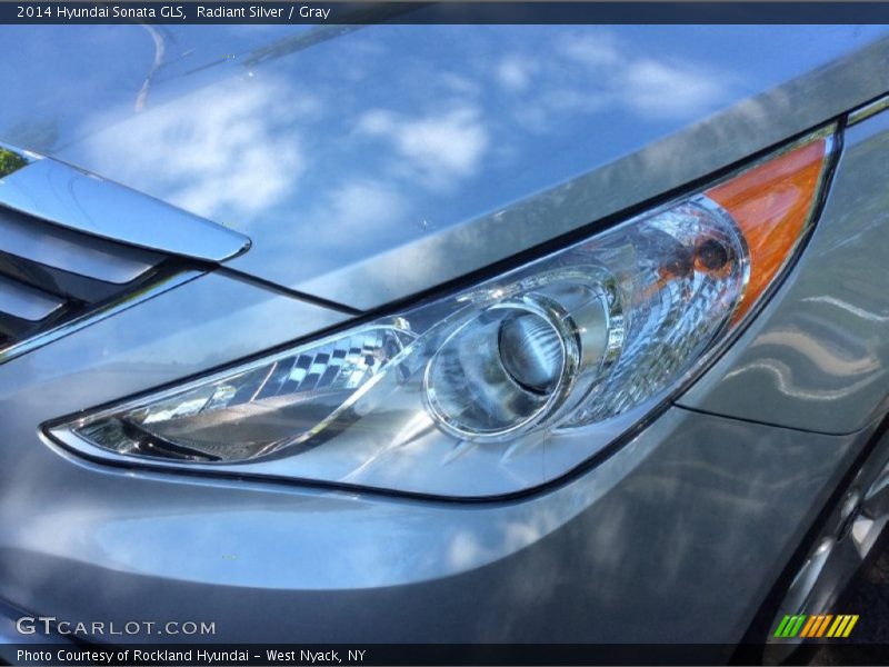 Radiant Silver / Gray 2014 Hyundai Sonata GLS