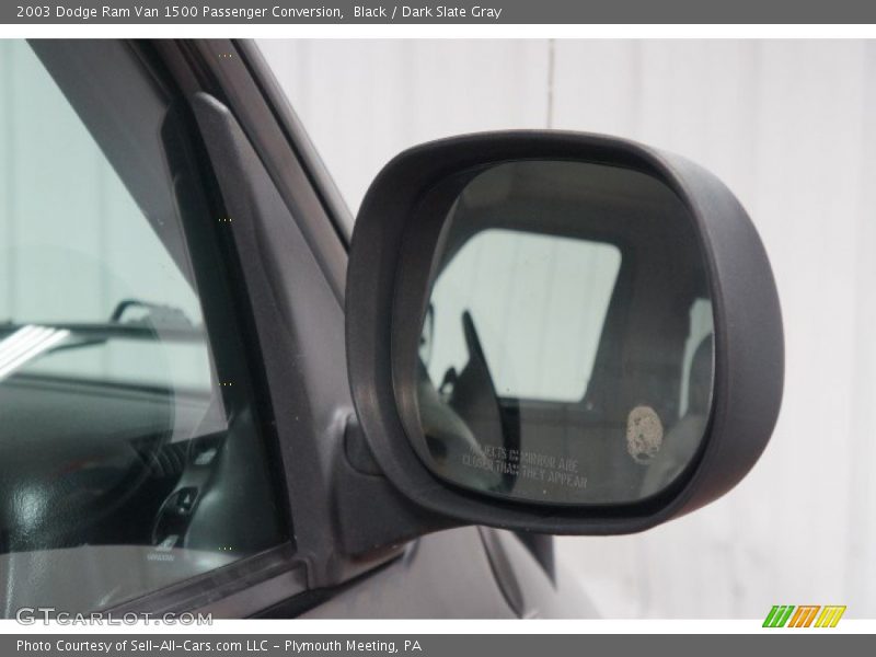 Black / Dark Slate Gray 2003 Dodge Ram Van 1500 Passenger Conversion