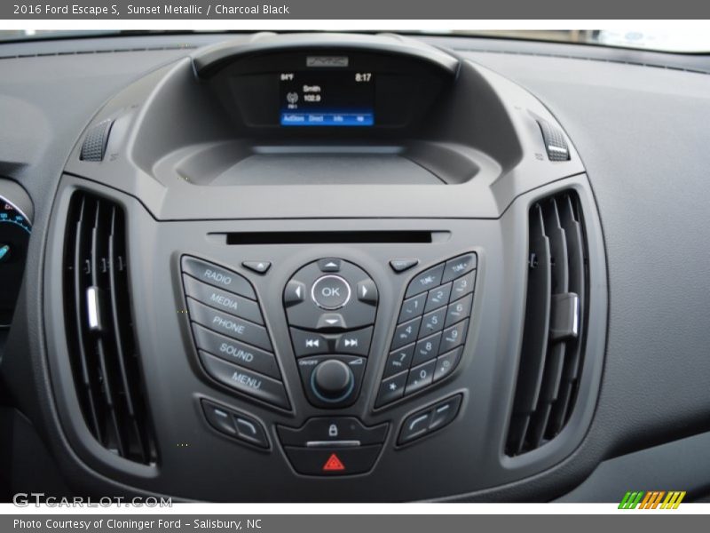 Controls of 2016 Escape S