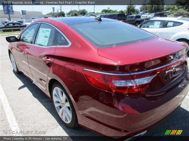 Venetian Red Pearl / Graphite Black 2015 Hyundai Azera Limited