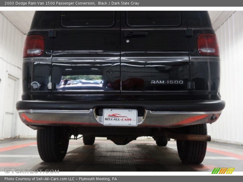 Black / Dark Slate Gray 2003 Dodge Ram Van 1500 Passenger Conversion