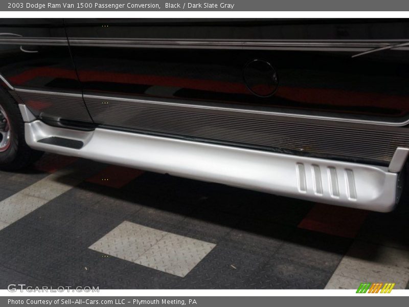 Black / Dark Slate Gray 2003 Dodge Ram Van 1500 Passenger Conversion