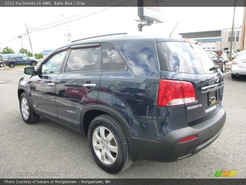 Baltic Blue / Gray 2013 Kia Sorento LX AWD