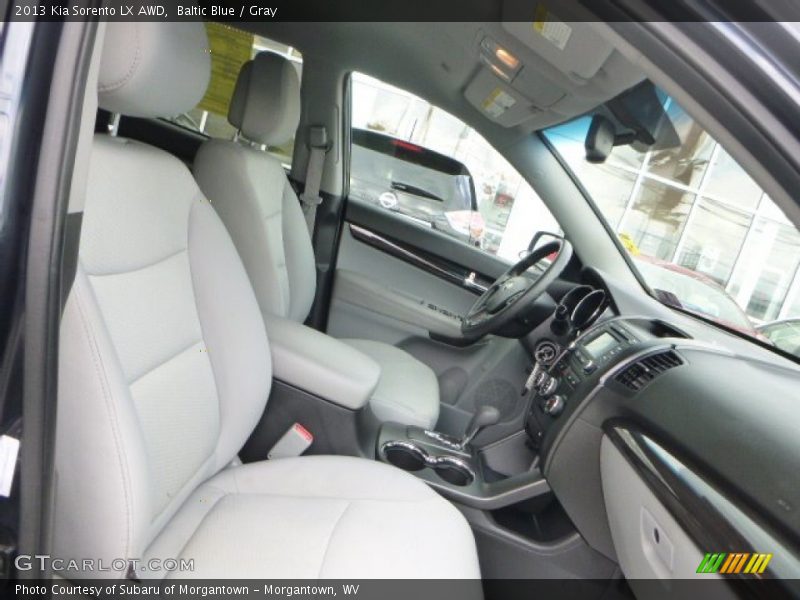 Baltic Blue / Gray 2013 Kia Sorento LX AWD