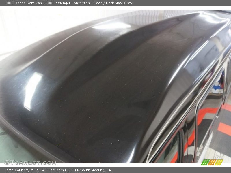 Black / Dark Slate Gray 2003 Dodge Ram Van 1500 Passenger Conversion