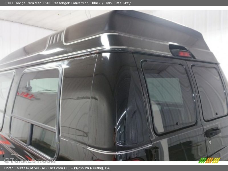 Black / Dark Slate Gray 2003 Dodge Ram Van 1500 Passenger Conversion