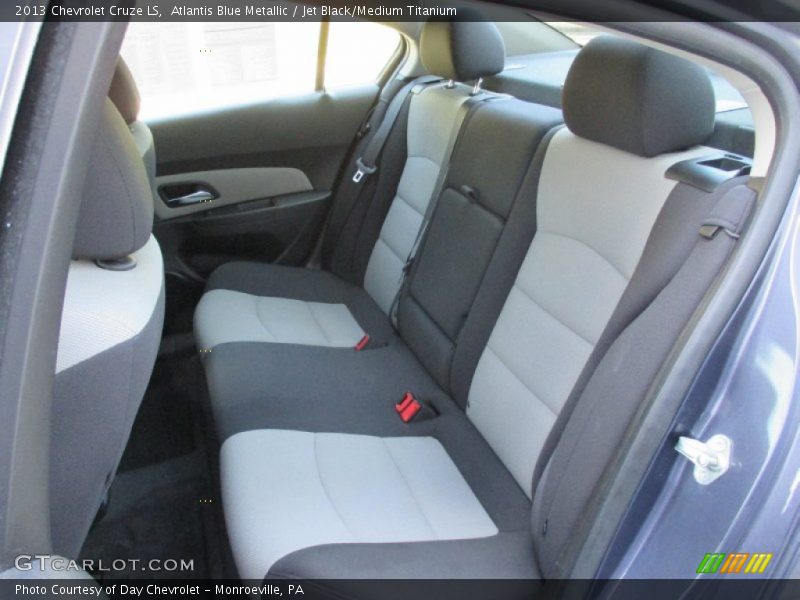 Atlantis Blue Metallic / Jet Black/Medium Titanium 2013 Chevrolet Cruze LS