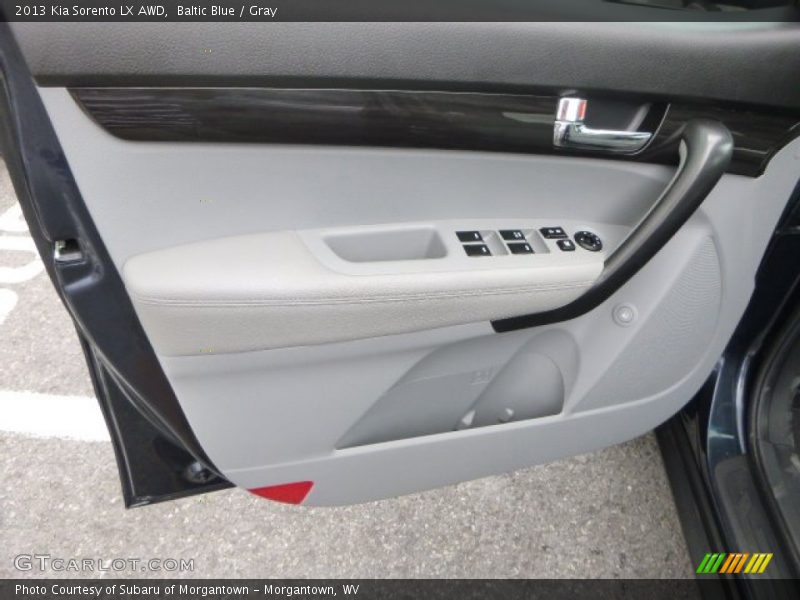 Baltic Blue / Gray 2013 Kia Sorento LX AWD