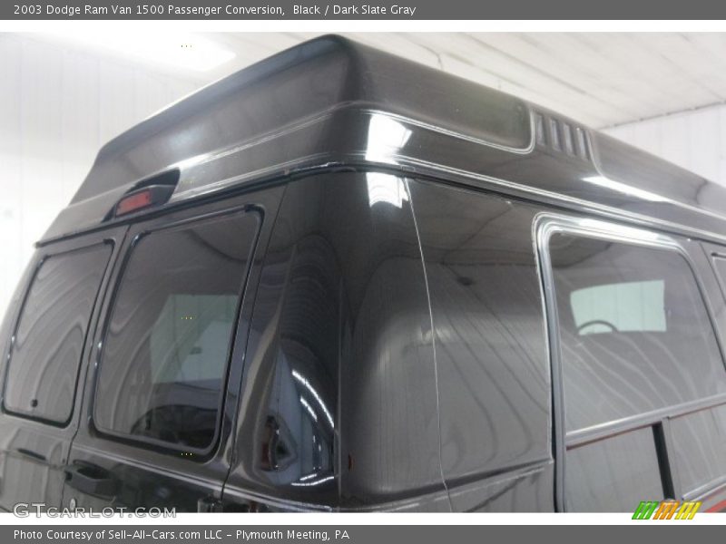 Black / Dark Slate Gray 2003 Dodge Ram Van 1500 Passenger Conversion