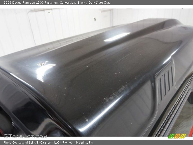 Black / Dark Slate Gray 2003 Dodge Ram Van 1500 Passenger Conversion