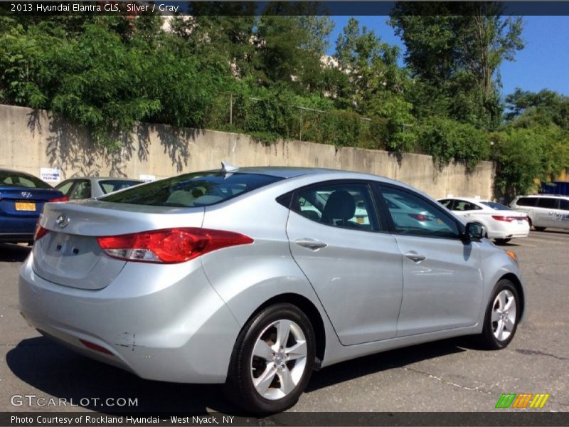 Silver / Gray 2013 Hyundai Elantra GLS