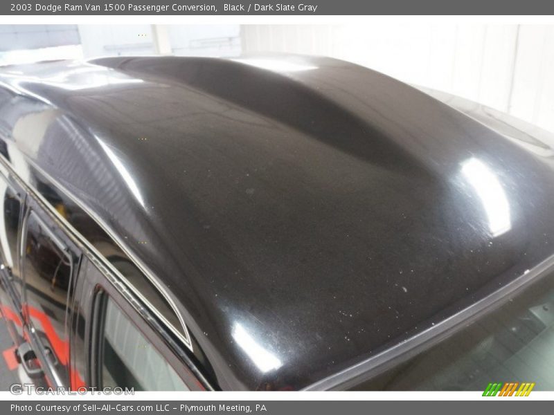Black / Dark Slate Gray 2003 Dodge Ram Van 1500 Passenger Conversion